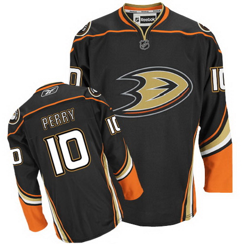 Pacific Anaheim Ducks 10 Corey Perry Black Third NHL Hockey Jersey Size Medium
